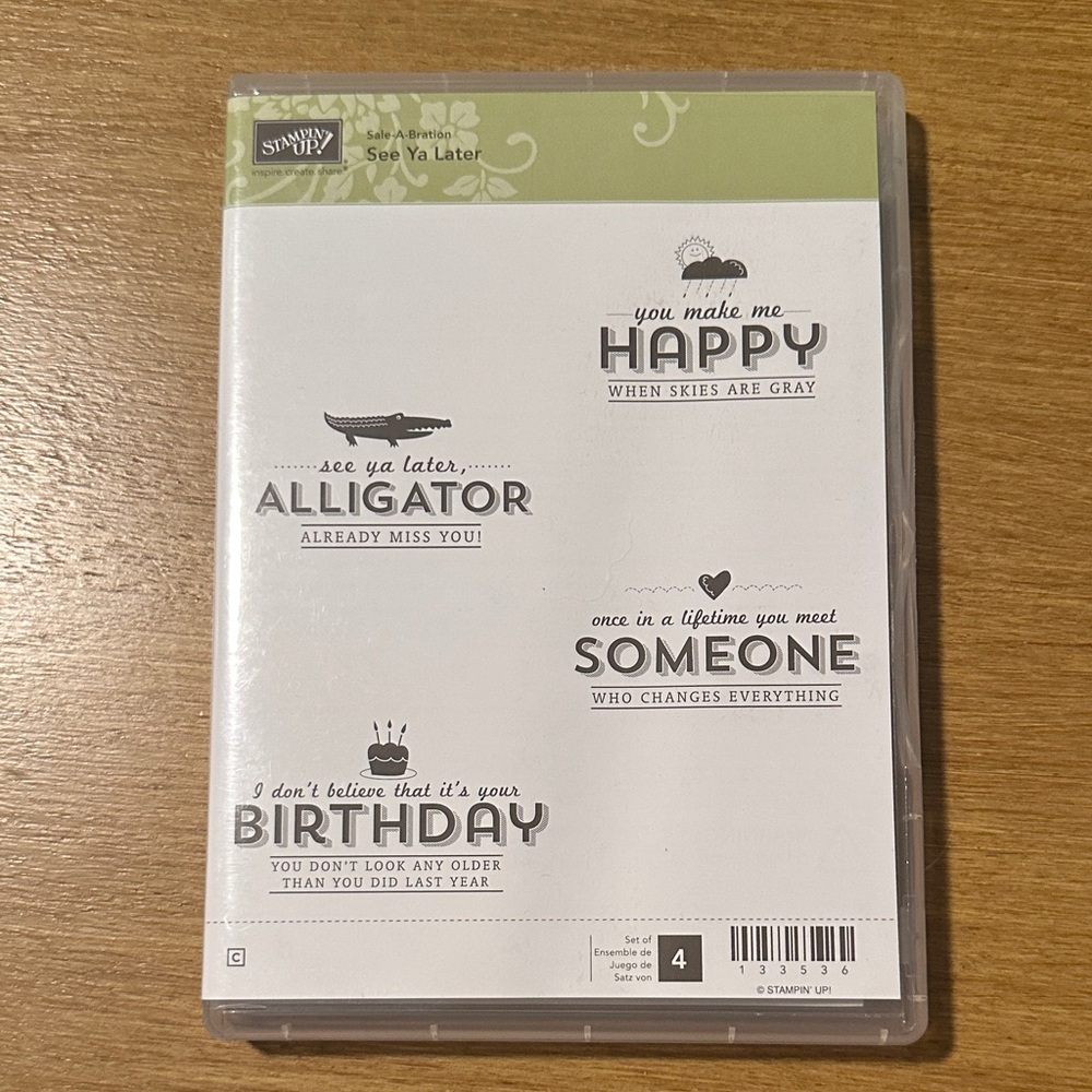 Stampin' Up! See Ya Later Stamp Set